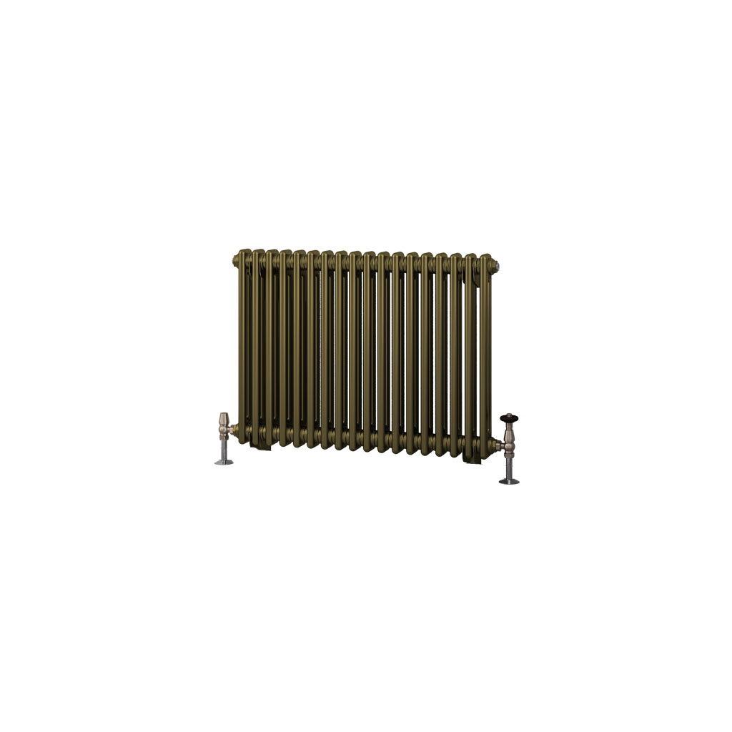 Rivassa 2 Column Radiator 600 x 833mm Bronze Olive