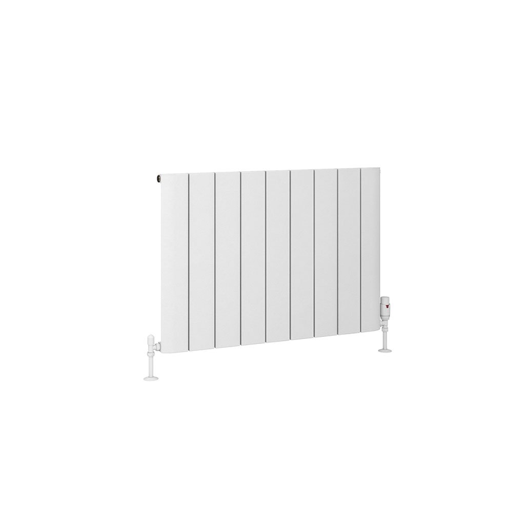 Peretti 600 x 850 Aluminium Radiator Matt White