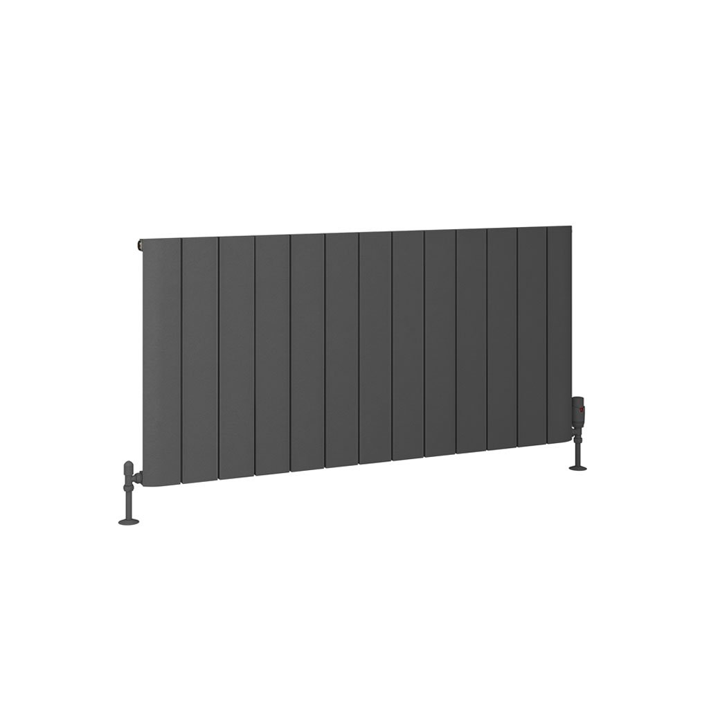 Peretti 600 x 1230 Aluminium Radiator Matt Anthracite