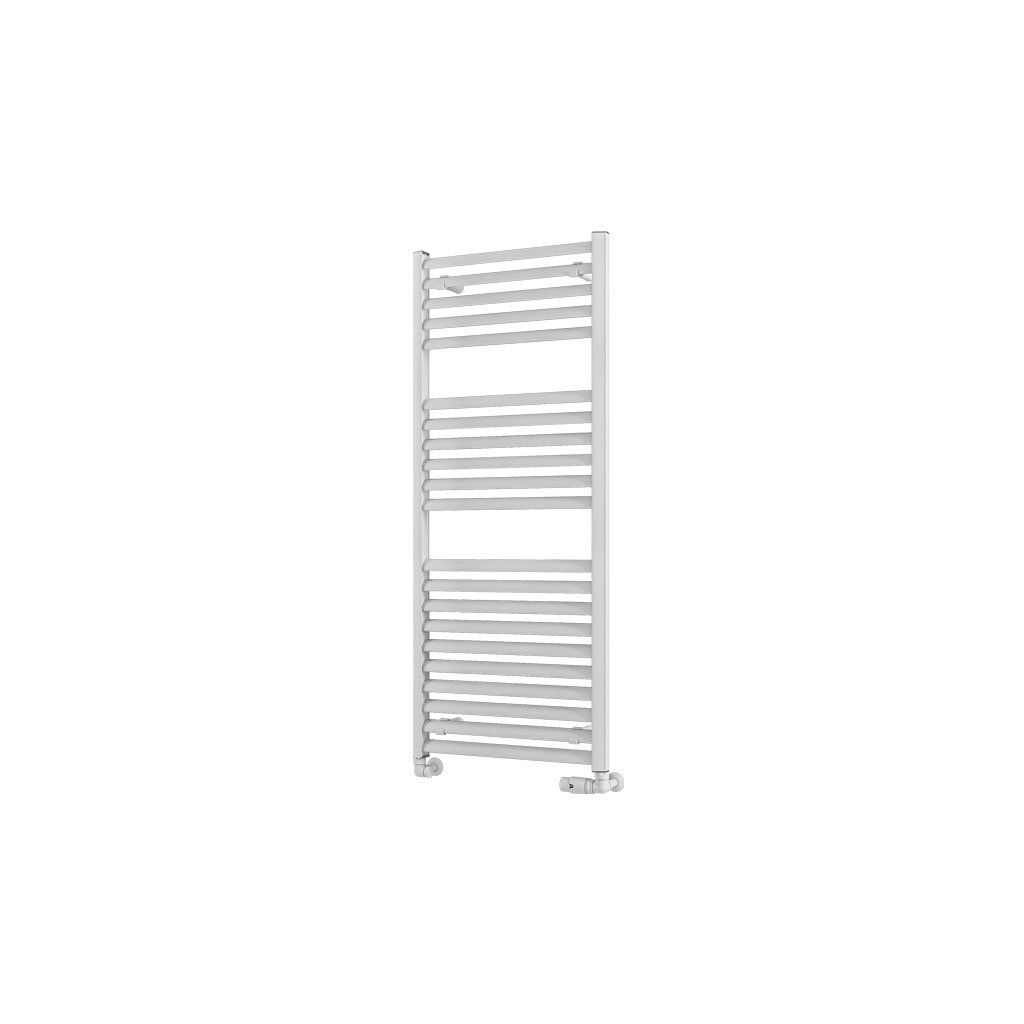 Velor 1200 x 500 Aluminium Towel Rail Matt White