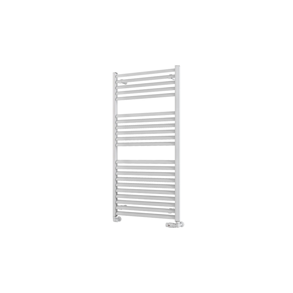 Velor 1200 x 600 Aluminium Towel Rail Matt White