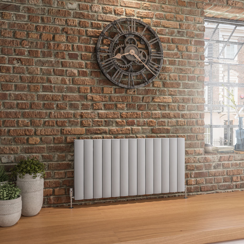 Guardia 600 x 1230 Aluminium Radiator Matt Grey