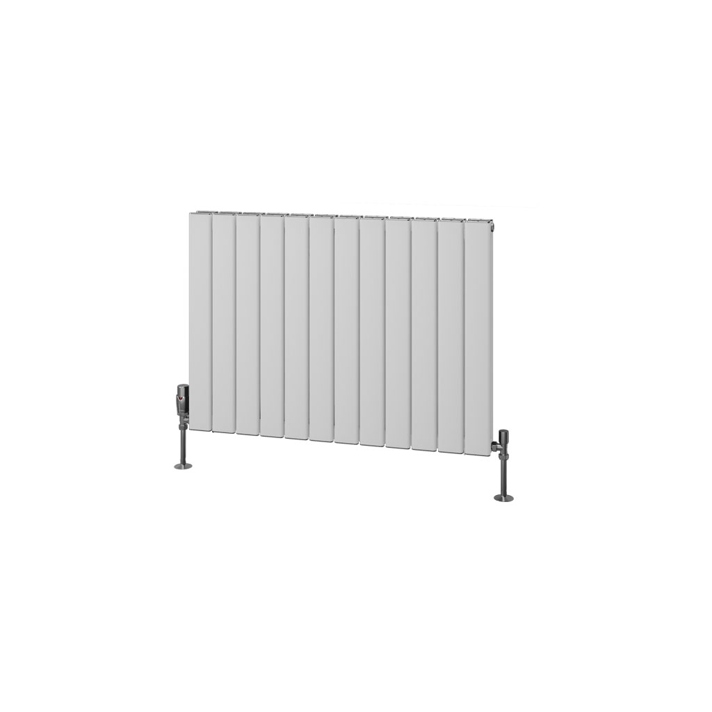 Hadleigh 600 x 835 Aluminium Radiator Matt White