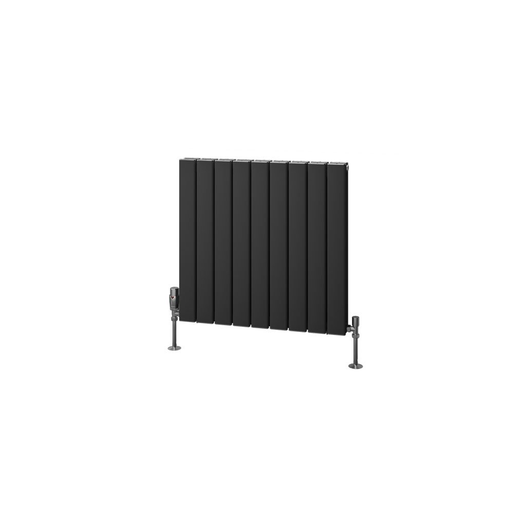 Hadleigh 600 x 625 Aluminium Radiator Matt Anthracite