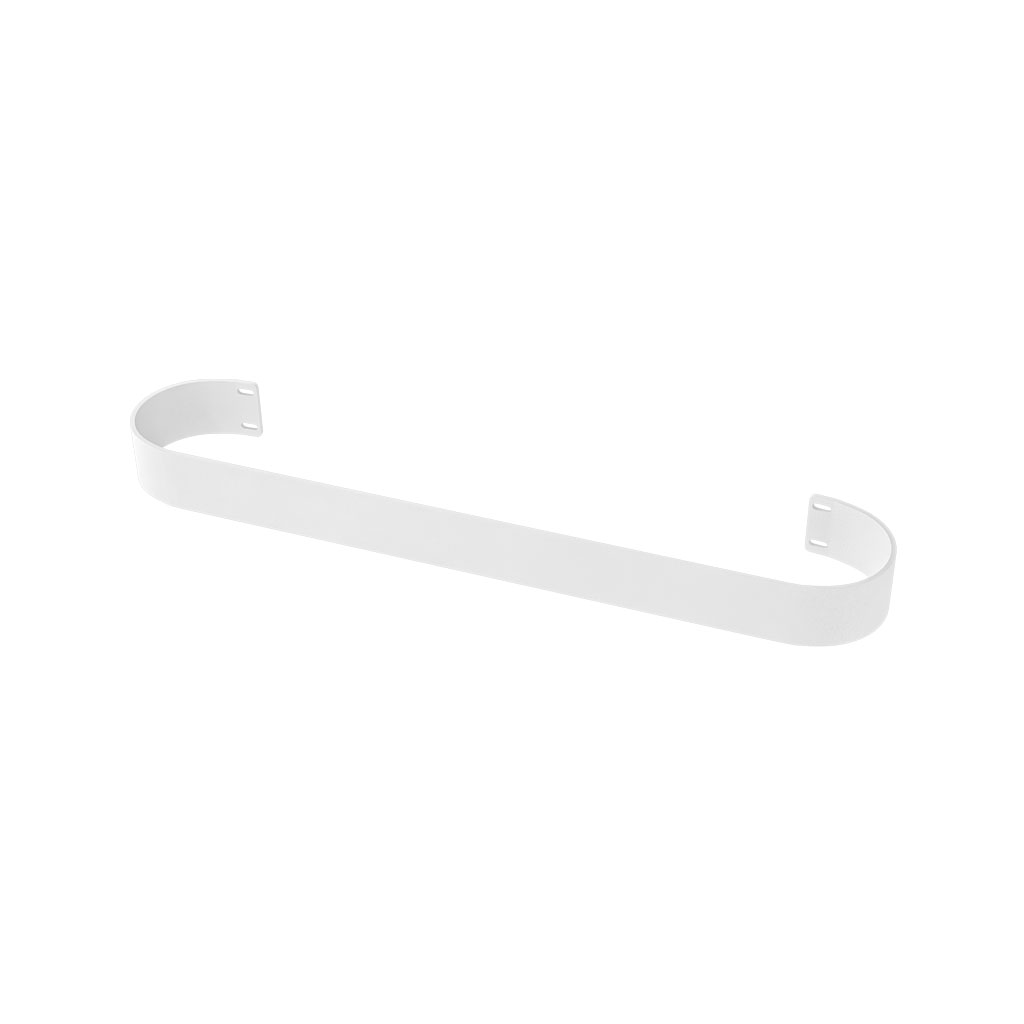 Sandhurst Towel Hanger 415mm Matt White