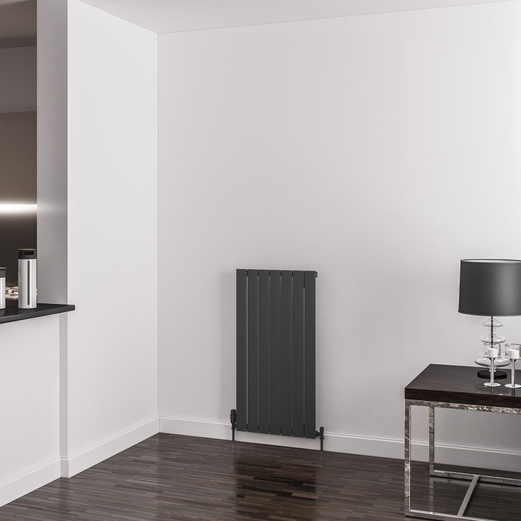 Addington Aluminium 1000 x 514 Radiator Type10 Matt Anthracite