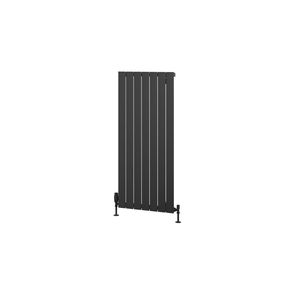 Addington Aluminium 1200 x 514 Radiator Type10 Matt Anthracite