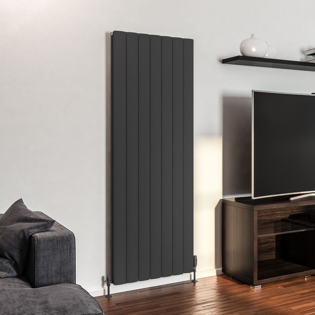 Guardia 1800 x 660 Aluminium Radiator Matt Anthracite