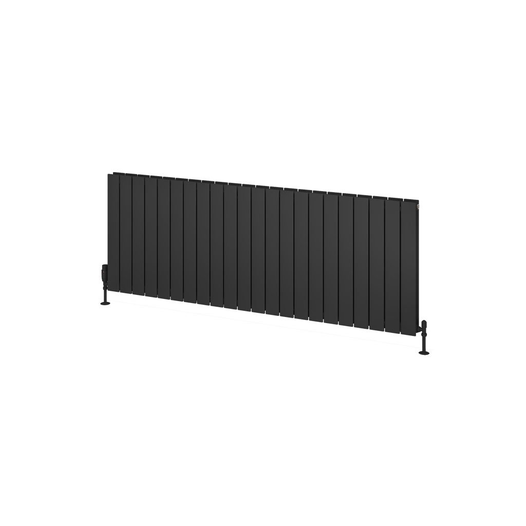 Addington Aluminium 600 x 1624 Radiator Type20 Matt Anthracite