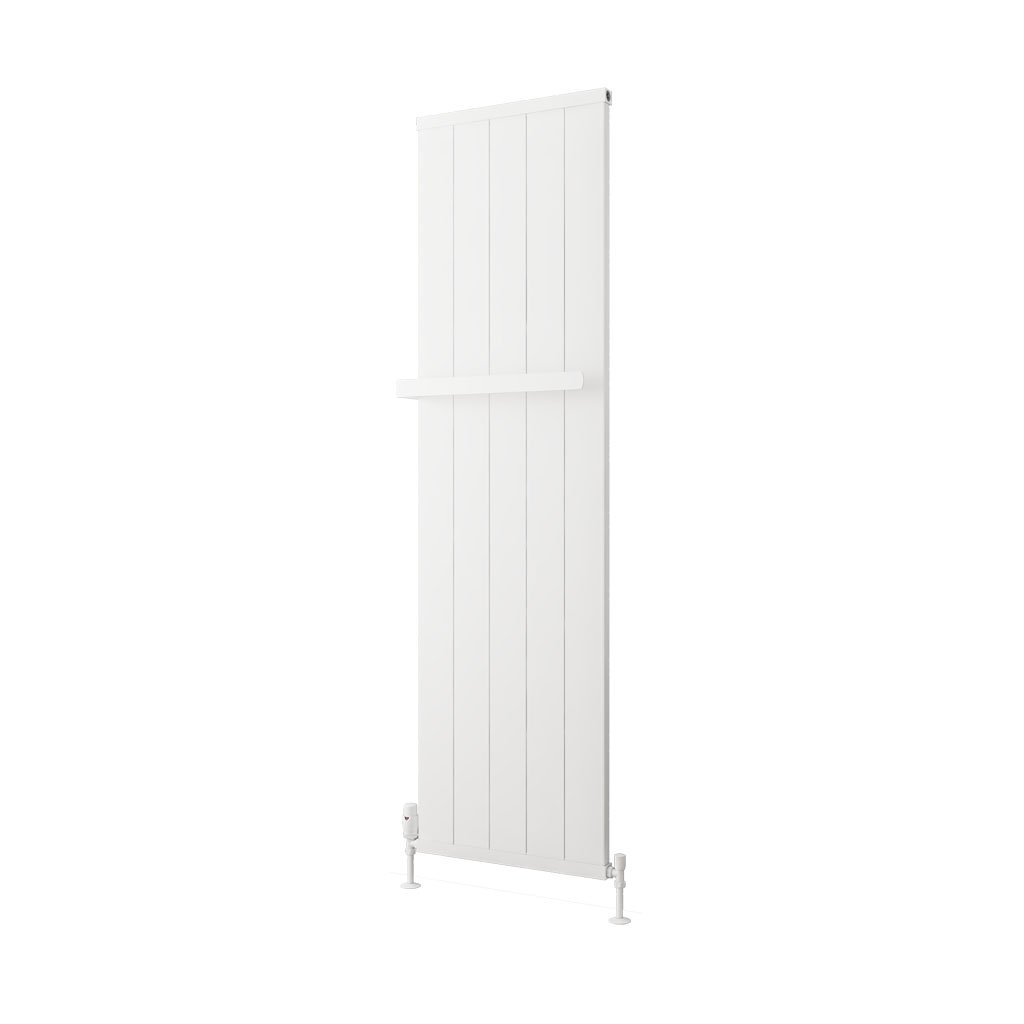 Kingswood Slimline 1800 x 510 Aluminium Radiator Matt White