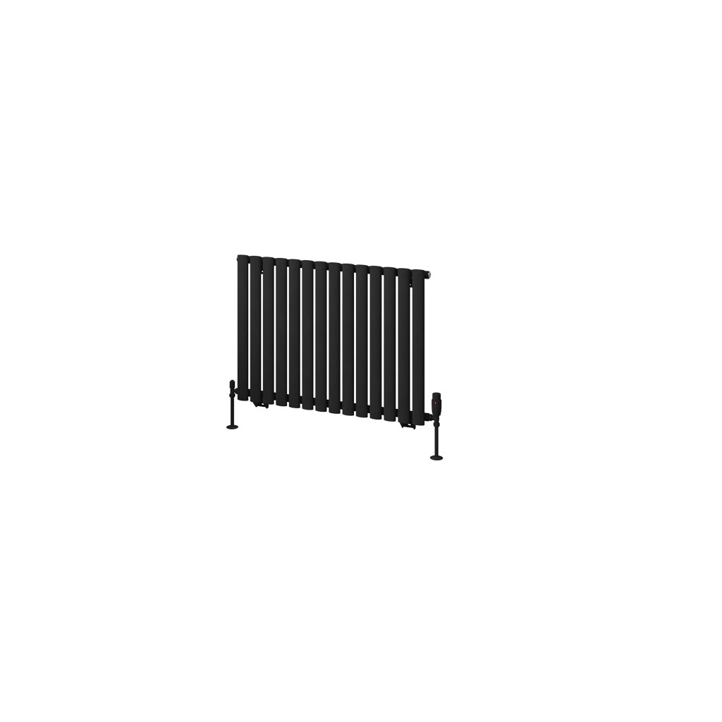 Tunstall 600 x 825 Radiator Matt Black