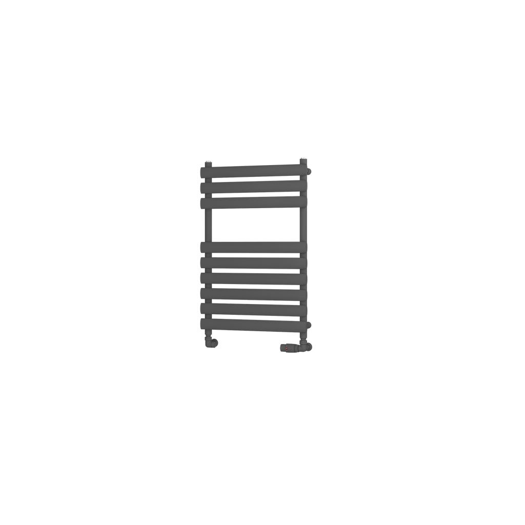 Tunstall 800 x 500 Towel Rail Matt Anthracite