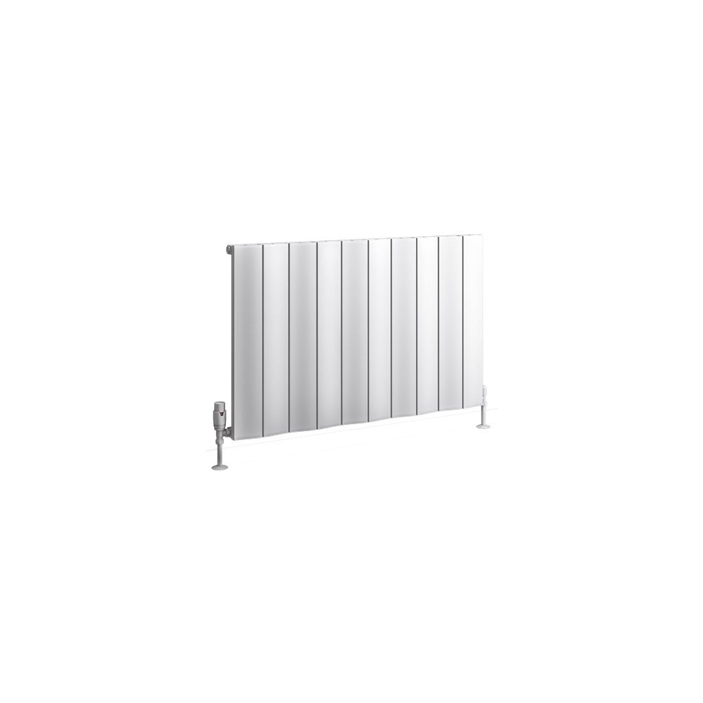 Fairford 600 x 945 Aluminium Radiator Matt White