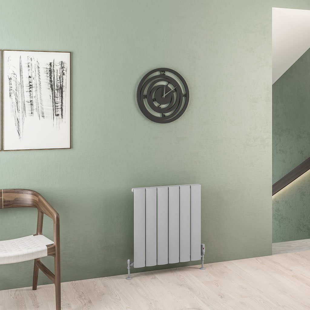 Malmesbury 600 x 565 Aluminium Radiator Matt Grey