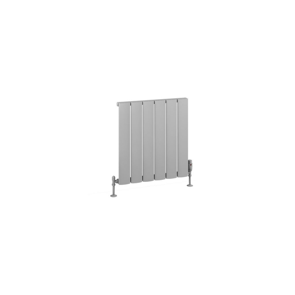 Malmesbury 600 x 565 Aluminium Radiator Matt Grey