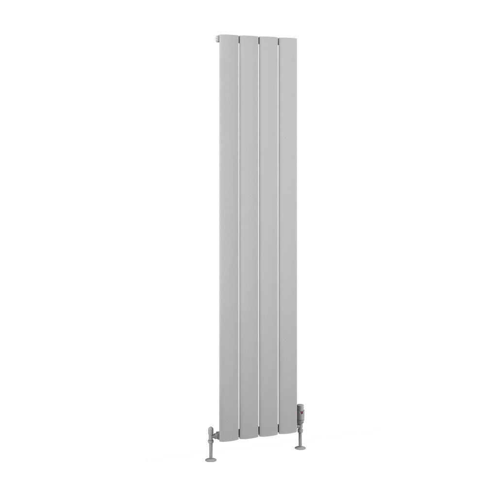 Malmesbury 1800 x 375 Aluminium Radiator Matt Grey