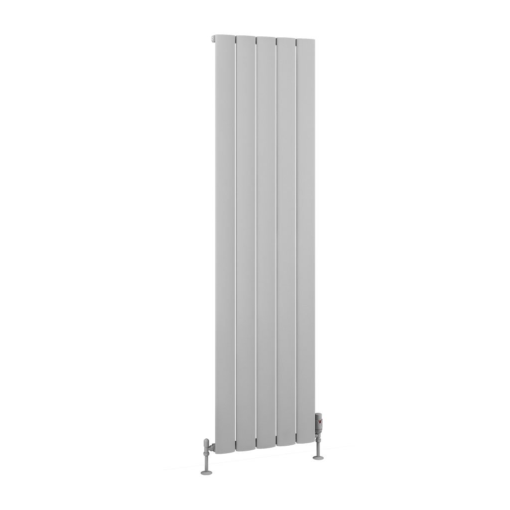 Malmesbury 1800 x 470 Aluminium Radiator Matt Grey