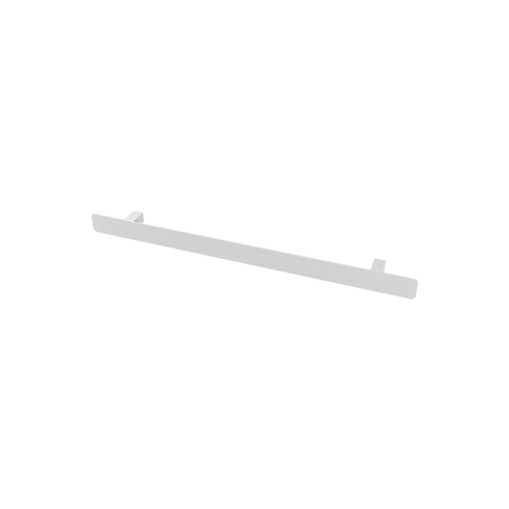 Universal Flat Style Towel Hanger 660mm Matt White