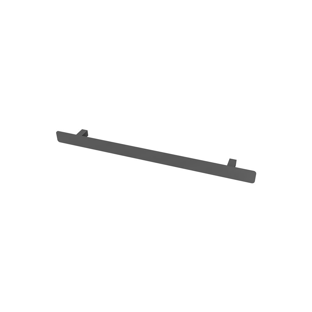 Universal Flat Style Towel Hanger 660mm Matt Anthracite