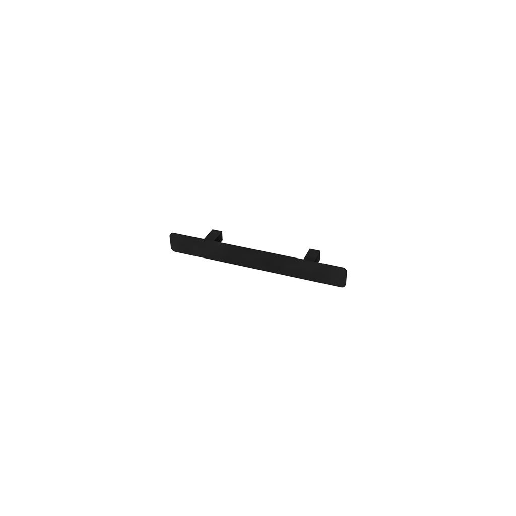 Universal Flat Style Towel Hanger 375mm Matt Black