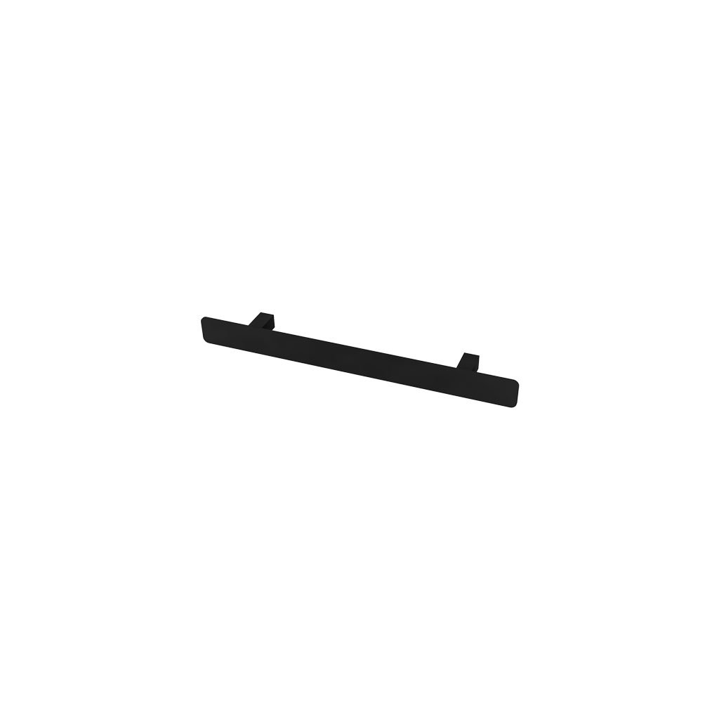 Universal Flat Style Towel Hanger 470mm Matt Black