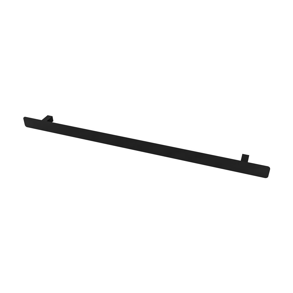 Universal Flat Style Towel Hanger 850mm Matt Black