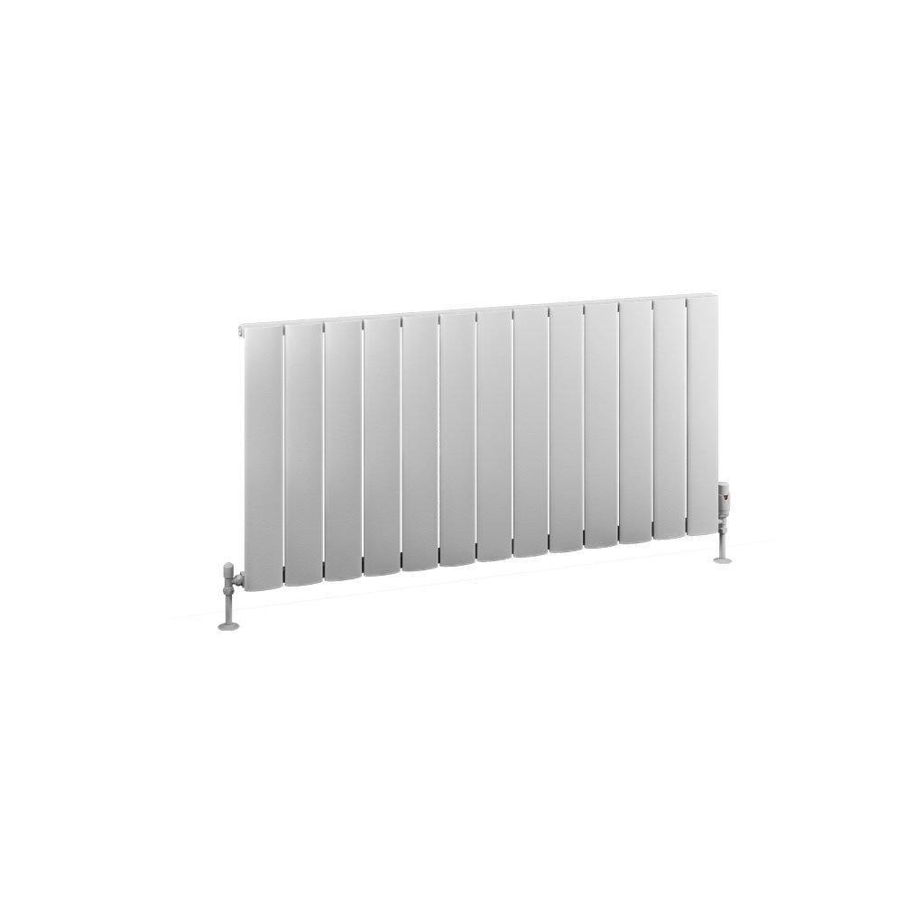 Malmesbury 600 x 1230 Aluminium Radiator Matt White