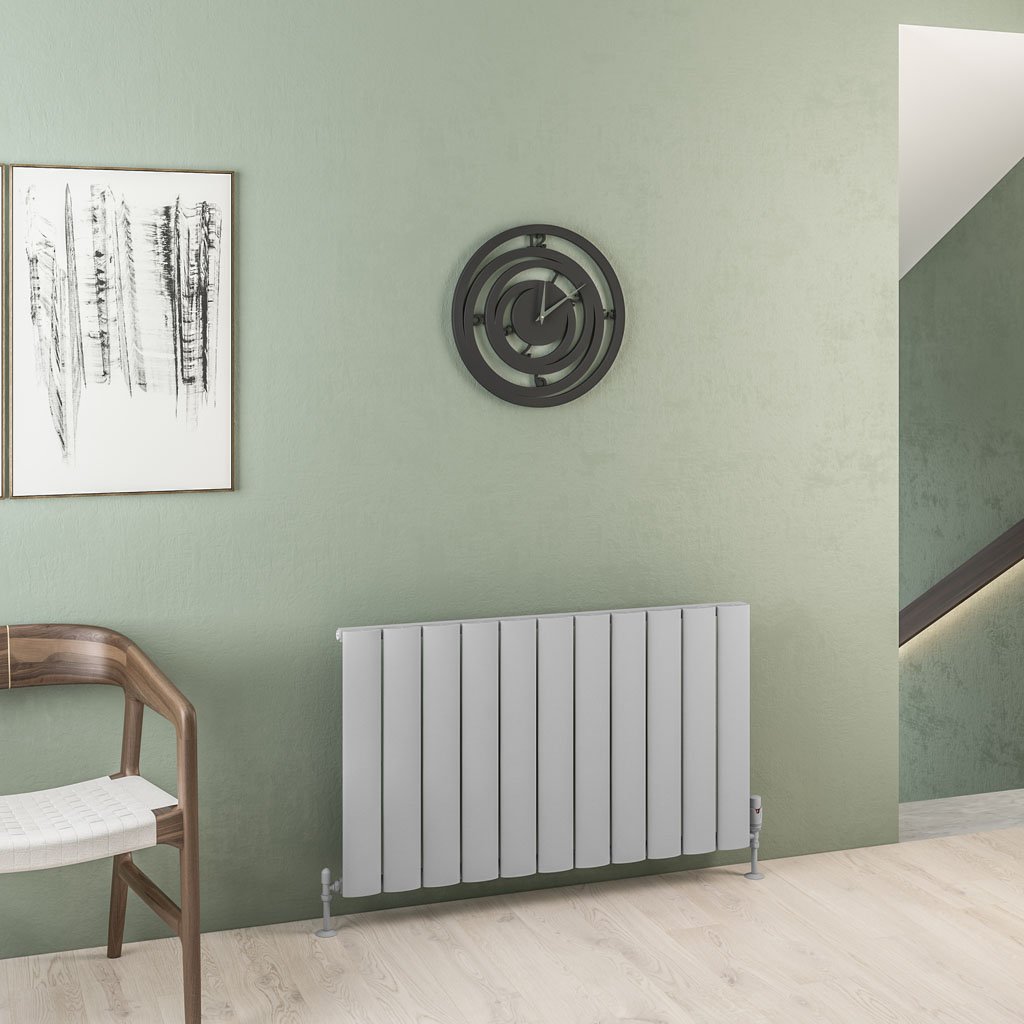 Malmesbury 600 x 1040 Aluminium Radiator Matt Grey