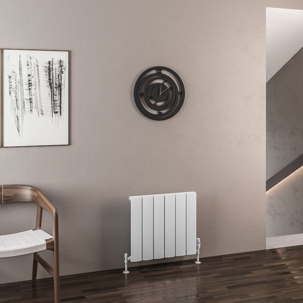 Malmesbury 500 x 565 Aluminium Radiator Matt White