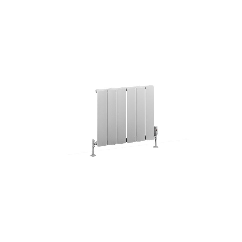 Malmesbury 500 x 565 Aluminium Radiator Matt White