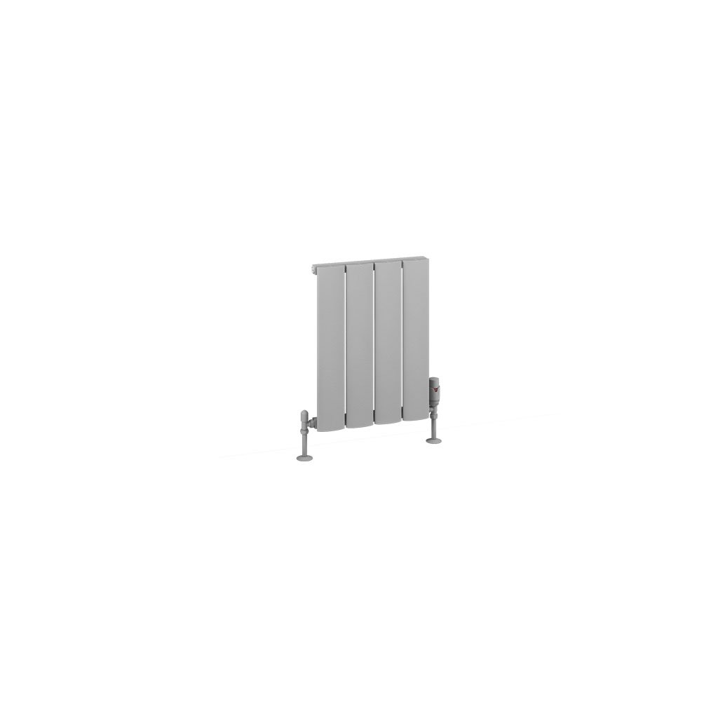 Malmesbury 500 x 375 Aluminium Radiator Matt Grey