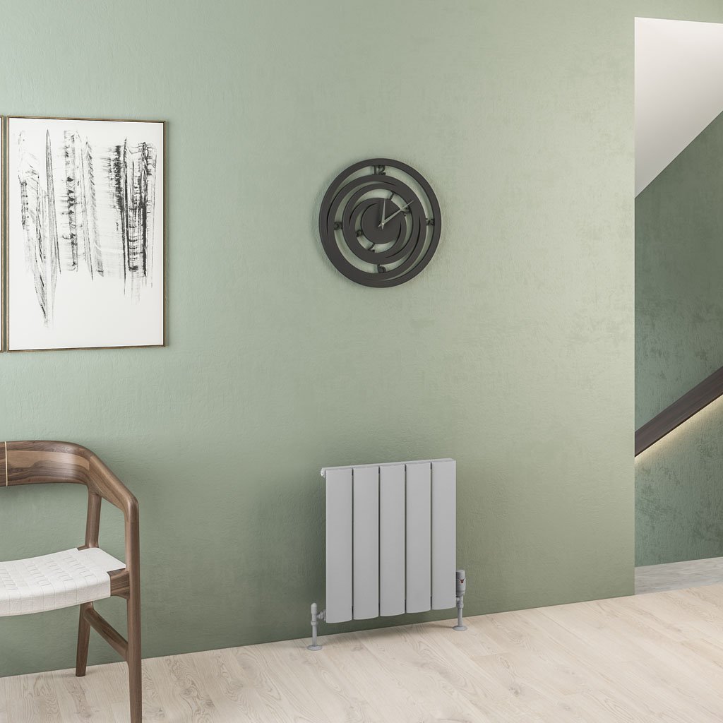 Malmesbury 500 x 470 Aluminium Radiator Matt Grey