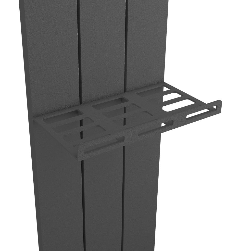 Design Towel Shelf 280mm Charlton/Rosano Matt Anthracite