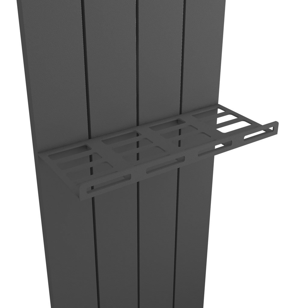 Design Towel Shelf 375mm Charlton/Rosano Matt Anthracite