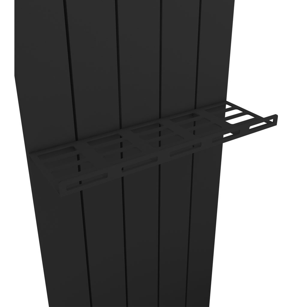 Design Towel Shelf 470mm Charlton/Rosano Matt Black