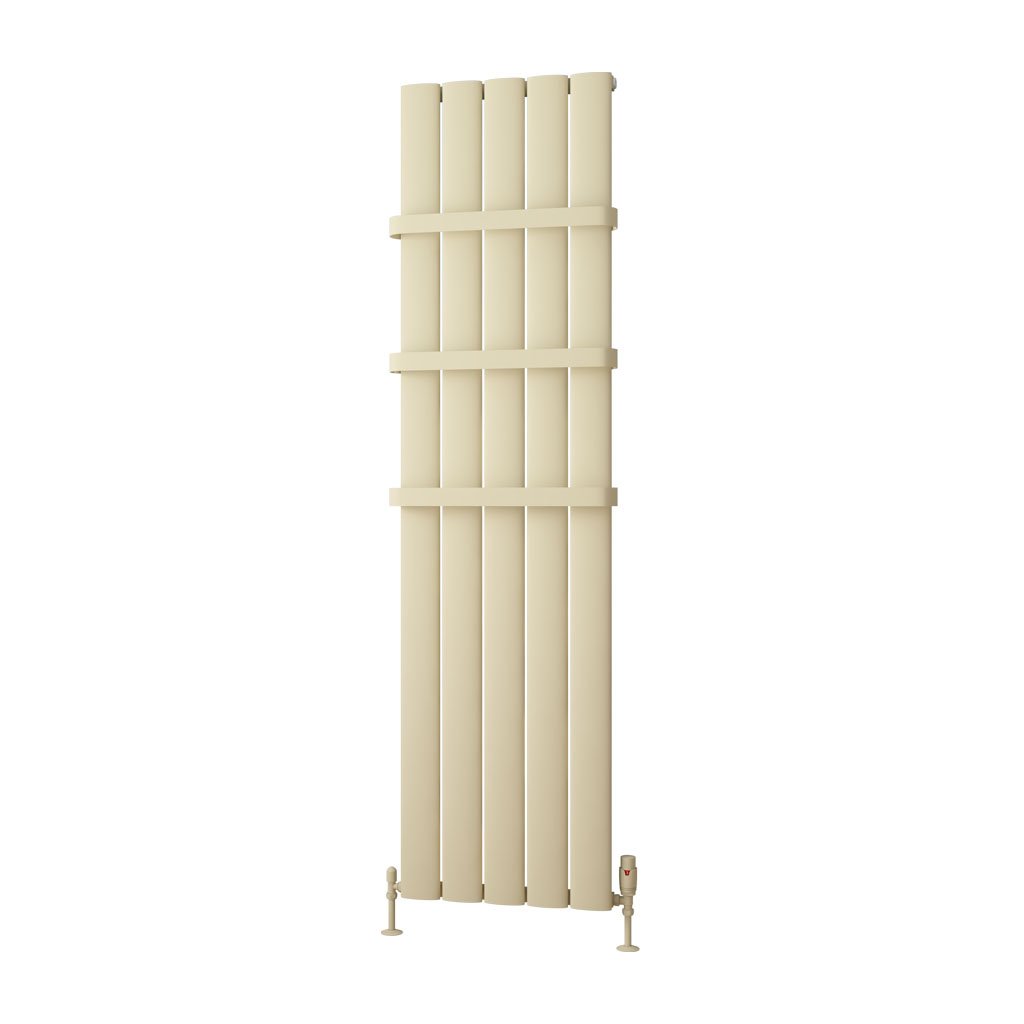 Malmesbury 1800 x 470 Aluminium Radiator Matt Cappuccino