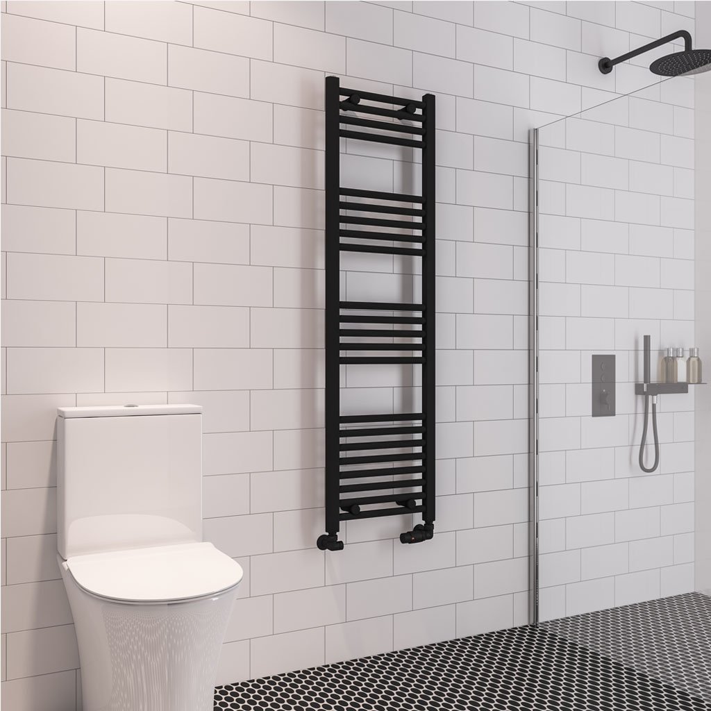 Wingrave 1400 x 400 Straight Multirail Matt Black