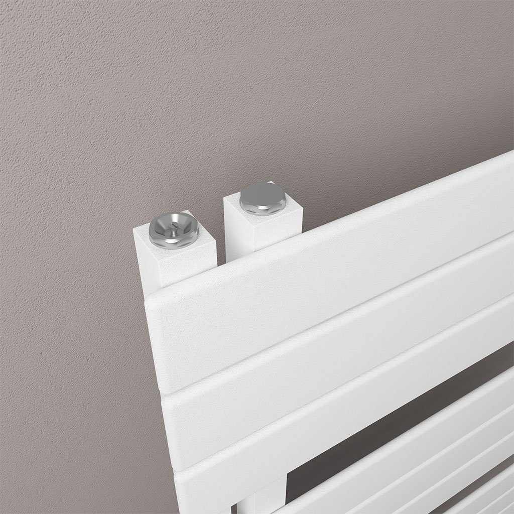 Helmsley 1400 x 600 Towel Rail Matt White