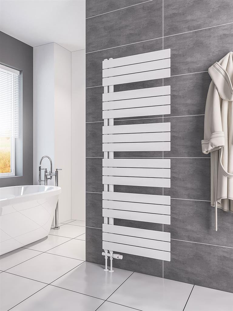 Helmsley 1640 x 600 Towel Rail Matt White