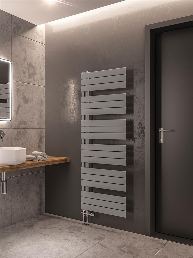 Helmsley 1640 x 600 Towel Rail Matt Grey