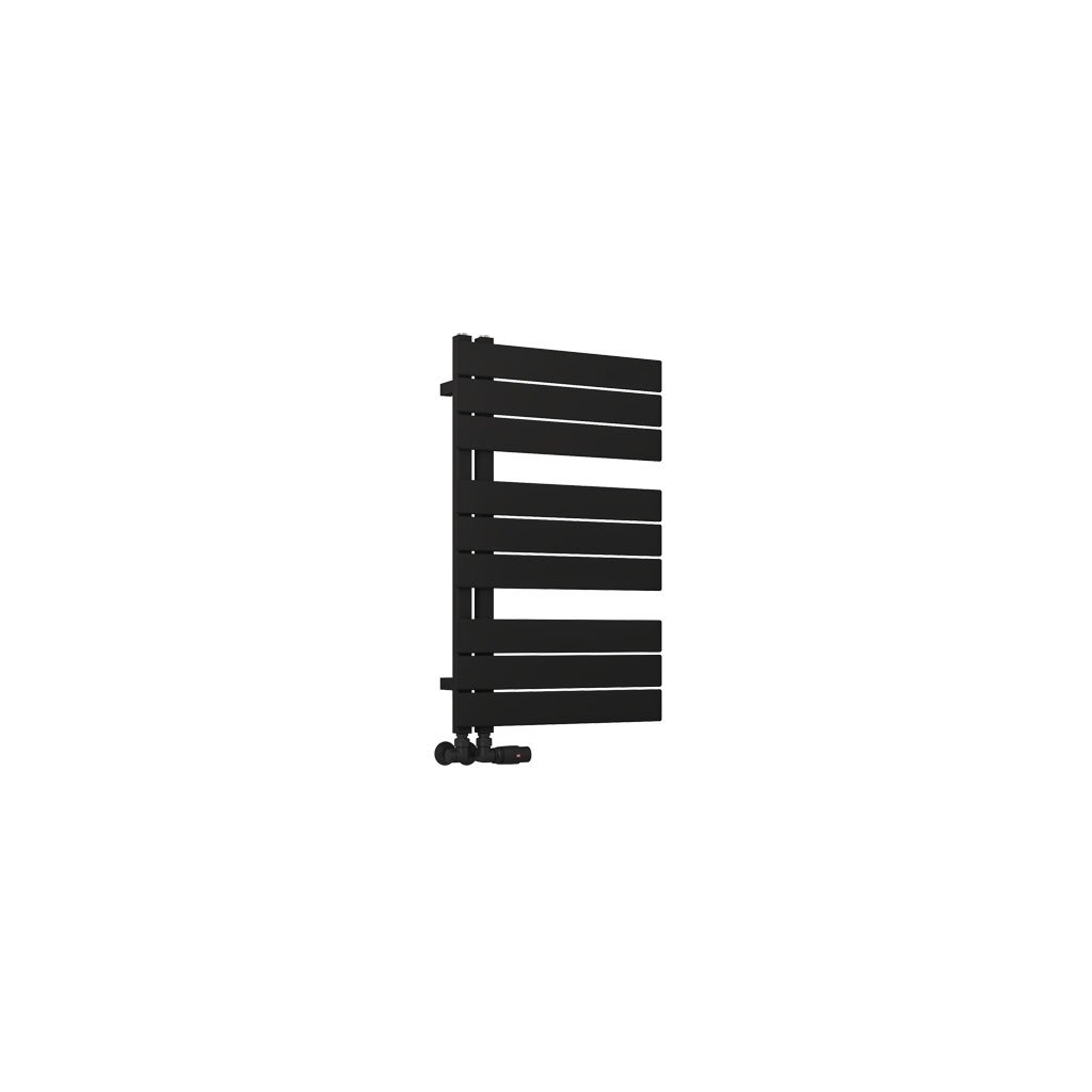 Helmsley 800 x 500 Towel Rail Matt Black