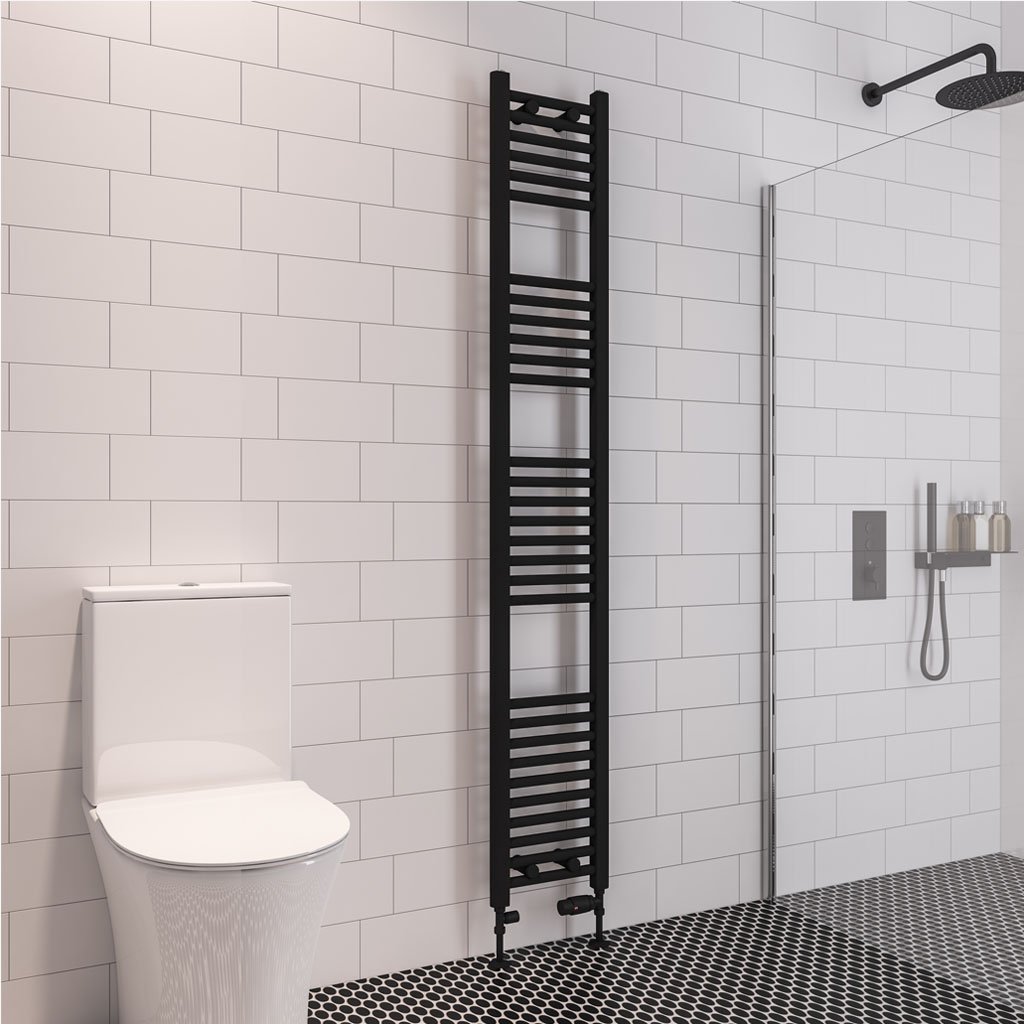 Wingrave 1800 x 300 Straight Multirail Matt Black