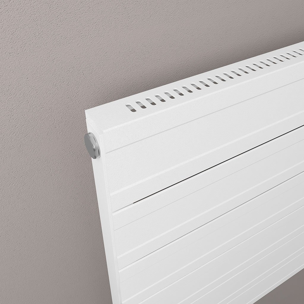 Berkeley 603 x 1200 Aluminium Radiator Matt White