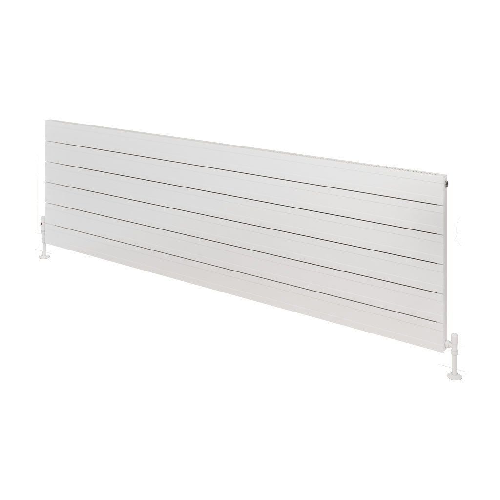 Berkeley 603 x 2000 Aluminium Radiator Matt White