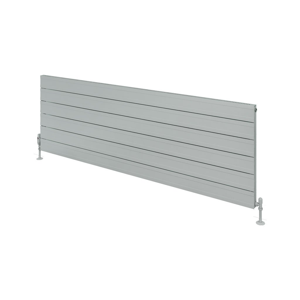 Berkeley 603 x 1800 Aluminium Radiator Matt Grey