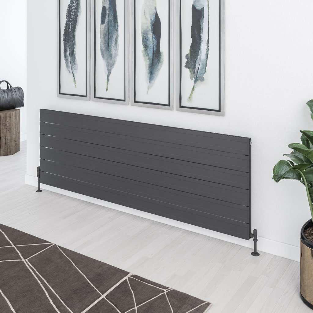 Berkeley 603 x 1800 Aluminium Radiator Matt Anthracite