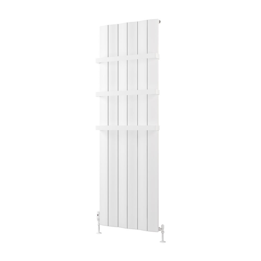 Fairford 1800 x 565 Aluminium Radiator Matt White