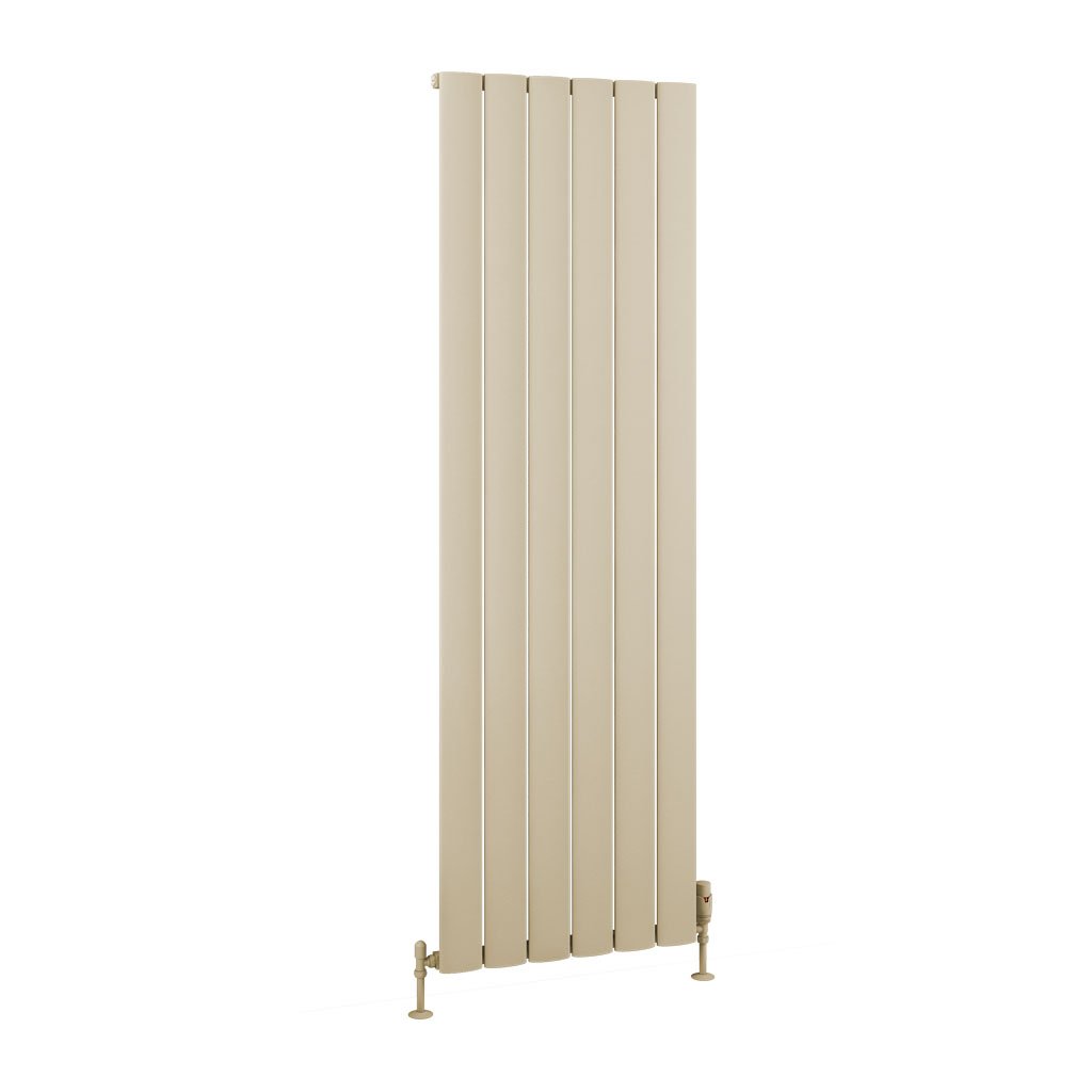 Malmesbury 1800 x 565 Aluminium Radiator Matt Cappuccino