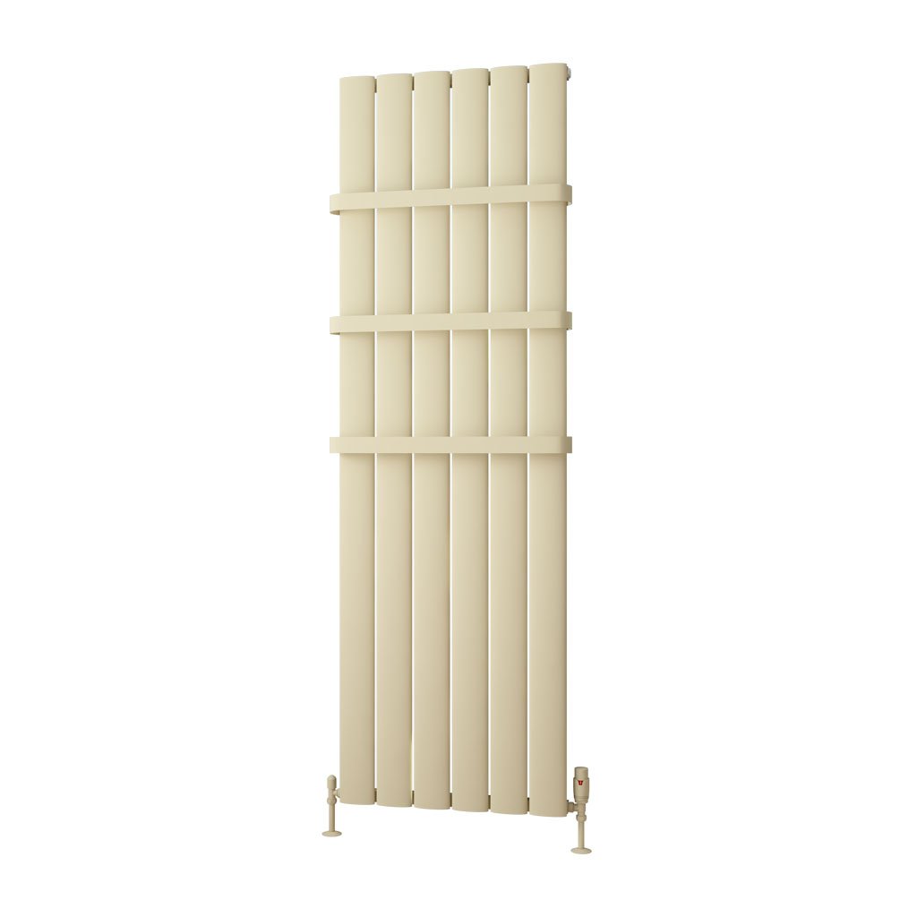 Malmesbury 1800 x 565 Aluminium Radiator Matt Cappuccino