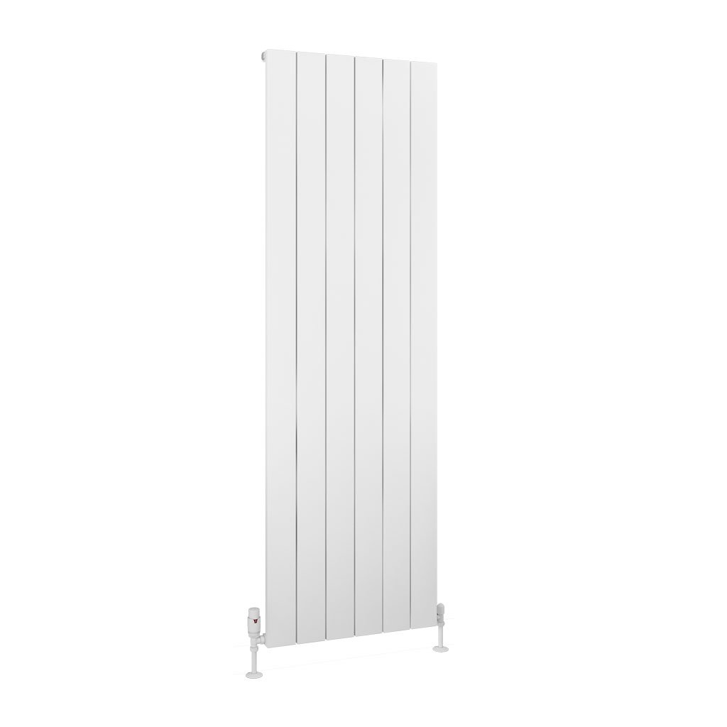 Charlton 1800 x 565 Aluminium Radiator Matt White